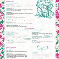 Menu at La Cocina de Daksha in Tigre
