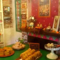 Table of Krishna nectar at La Cocina de Daksha in Tigre