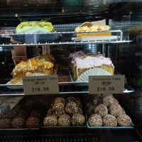 Some of the café treats at Wholefood Merchants in Ferntree Gully
