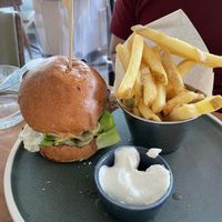 Ranch burger at Mildreds - Camden in North West London