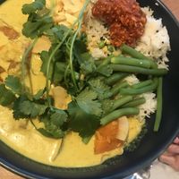 Coconut curry at Mildreds - Camden in North West London
