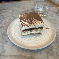 White chocolate tiramisuu  at Mildreds - Camden in North West London