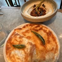 Delicious hummus  at Mildreds - Camden in North West London