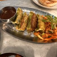 Impeccable gyozas  at Mildreds - Camden in North West London
