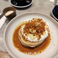 Biscoff pancakes at Mildreds - Camden in North West London