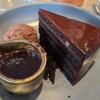 Chocolate on chocolate on chocolate at Mildreds - Camden in North West London