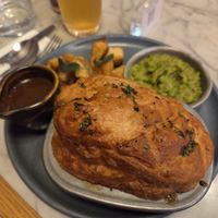 Mushrooms pie at Mildreds - Camden in North West London