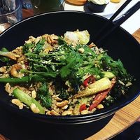 Stir fry at Mildreds - Camden in North West London