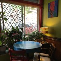 perfect place for vegans  at Ital Kitchen in Brooklyn