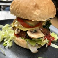 Burger  at Space Burger in Dusseldorf