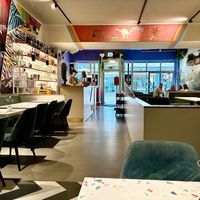 Interior  at Space Burger in Dusseldorf