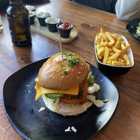 Avocado Burger  at Space Burger in Dusseldorf