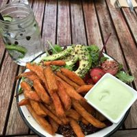 Delicious Buddha Bowl at "froindlichst"  at Froindlichst - Winterhude in Hamburg