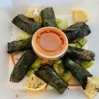 Grape leaves!  at Anatolia in Bloomington