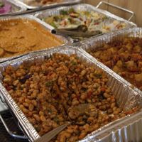 Lunch buffet with many vegan options  at Anatolia in Bloomington