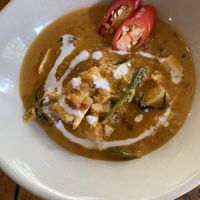 Penang curry  at Thai Farm Cooking School in Chiang Mai