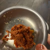 Curry paste  at Thai Farm Cooking School in Chiang Mai