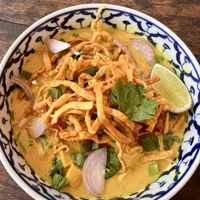Khao Soi   at Thai Farm Cooking School in Chiang Mai