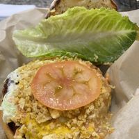 BEST VEGAN BURGER  at Simon's Hot Dogs in Scottsdale