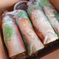 Rolls at Dharma Garden Veggie Deli in Vancouver