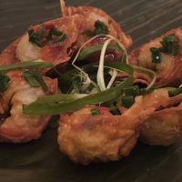 Fried vegan dumpling at Bay Hong in Darlinghurst