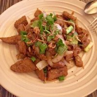 Lemongrass mock chicken. at Bay Hong in Darlinghurst