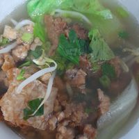 With soup at Daily Green 吉祥素 - Aljunied in Central Singapore