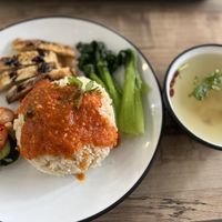 Chicken rice   at Daily Green 吉祥素 - Aljunied in Central Singapore