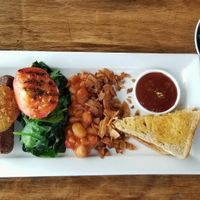 The Vegan Breakfast at Bach on Breakwater in New Plymouth