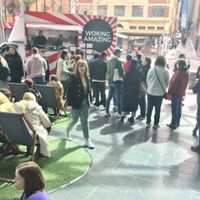 At the vegan market Melbourne at Woking Amazing in Northcote