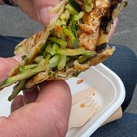 Peking duck pancake at Woking Amazing in Northcote