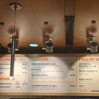 Vegan options at ORD - Burrito Beach & B Smooth - T3 in Chicago