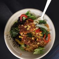 bowl from Burrito Beach at ORD - Burrito Beach & B Smooth - T3 in Chicago