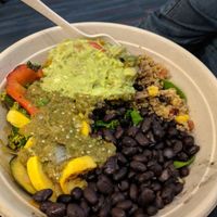 Quiona Mexican bowl at ORD - Burrito Beach & B Smooth - T3 in Chicago