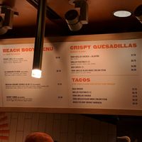 Menu at ORD - Burrito Beach & B Smooth - T3 in Chicago