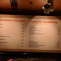 Menu at ORD - Burrito Beach & B Smooth - T3 in Chicago