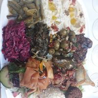 Vegan mezzes at Le Cedre in Nantes