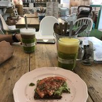 That tiny piece of avocado toast is 5 euro  at OWL Organic Market in San Pedro De Alcantara