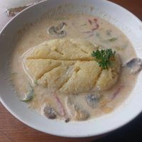 Yep, grated "mashed" potatoes in simple syrup at LN Fortunate Coffee - Jogja in Yogyakarta