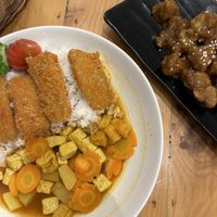 Katsu curry and Cauliflower  at LN Fortunate Coffee - Jogja in Yogyakarta