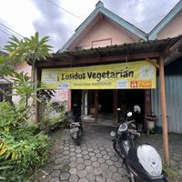 Front of restaurant   at Lusidus in Yogyakarta