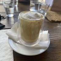 Golden latte at Diggers Vegie Kitchen in Anglesea