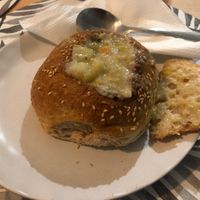 Chowder at Diggers Vegie Kitchen in Anglesea