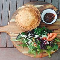Cottage pie at Diggers Vegie Kitchen in Anglesea