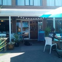 Beautiful and quaint patio. at Diggers Vegie Kitchen in Anglesea
