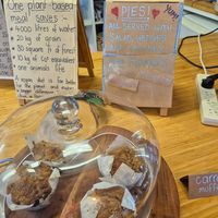 Muffins at Diggers Vegie Kitchen in Anglesea