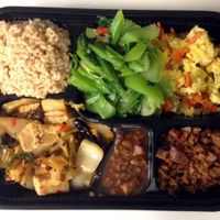 To-go bento box at Sweet Veggie - West Covina in West Covina