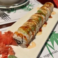 Spicy tuna roll  at Veggie Heaven in Montclair