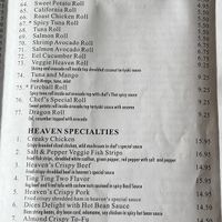   at Veggie Heaven in Montclair