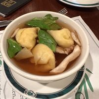 Won Ton soup  at Veggie Heaven in Montclair